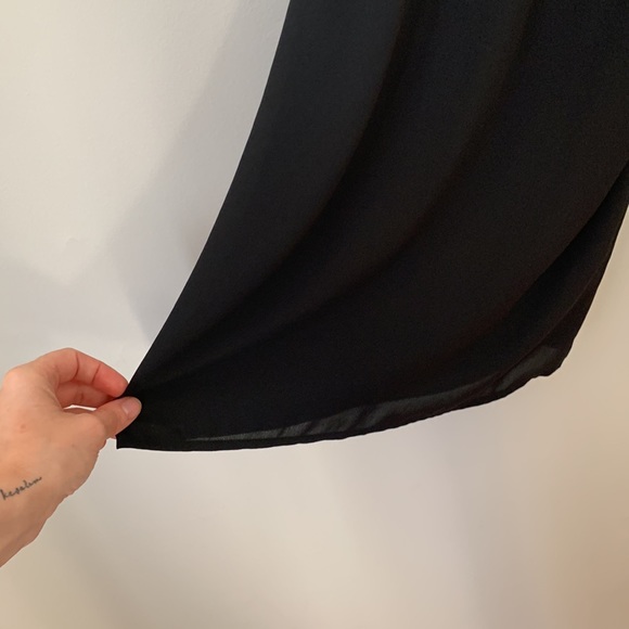 BABATON | black cropped wide-legged culotte pants - Picture 9 of 12